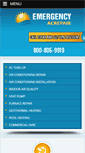 Mobile Screenshot of emergencyacrepair.com